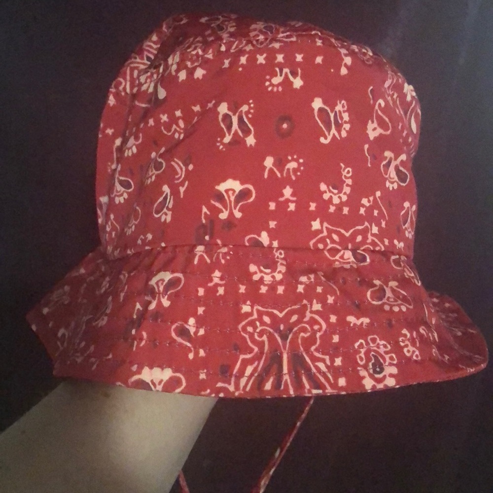 Hot Lava Red Bandana Bucket Hat
